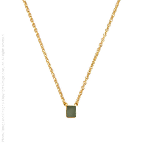Senja Necklace Green Aventurine