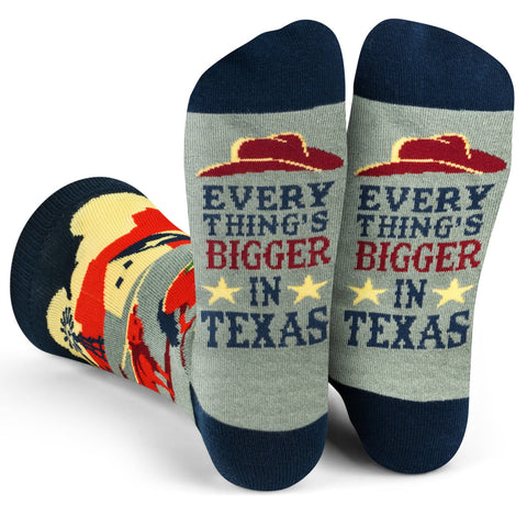 Lavley - Everything’s Bigger in Texas Socks