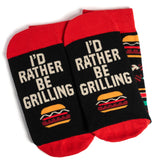 Lavley - I'd Rather Be Grilling Socks