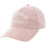 Pavilion - Fabulous - Pink Adjustable Suede Hat