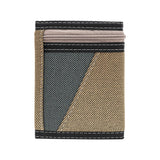 Mad Man - Braxton Canvas Trifold Wallet | Canvas Leather Wallet