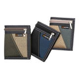 Mad Man - Braxton Canvas Trifold Wallet | Canvas Leather Wallet