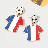 Sensibling Corp. - FIFA World Cup Soccer Jersey Drop Earrings