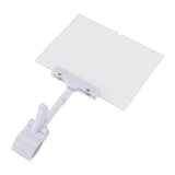 Store Supply Warehouse - 5" X 7" Acrylic Sign Holder With Clamp