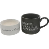 Pavilion - Retirement - Stacking Mug and Candle Set