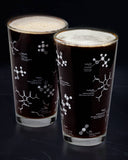The Science of Beer Pint Set of 2