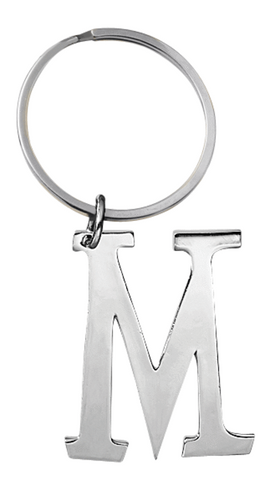 M - INITIALLY YOURS KEYRING IRON