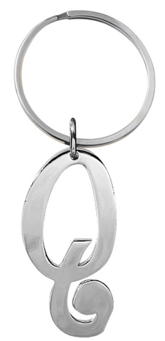 Q - INITIALLY YOURS KEYRING IRON