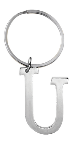 U - INITIALLY YOURS KEYRING IRON