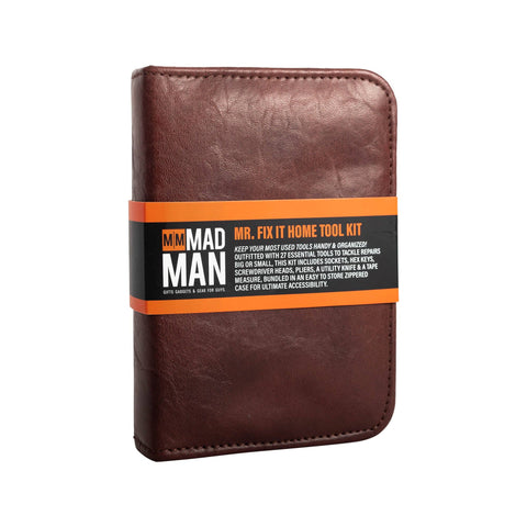 Mad Man - Mr. Fix It Home Tool Kit | 27-Piece Home Repair Tool Set