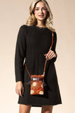 Urbanista - Hand-painted Genuine Leather Cellphone Bag