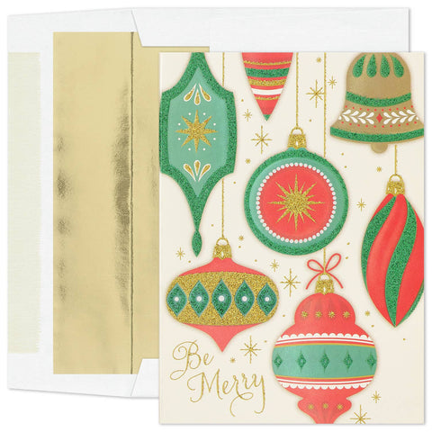 Merry Ornaments Boxed Holiday Cards