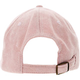 Pavilion - Fabulous - Pink Adjustable Suede Hat