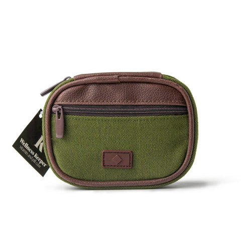 Wellness Keeper Men's Pill & Vitamin Case - Green
