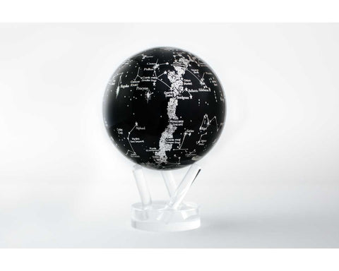 SILVER CONSTELLATION IN BLACK