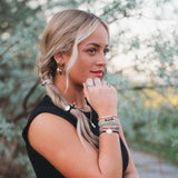 "Flourish" Natural Butterfly Hair Tie Bracelets
