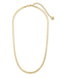 KASSIE CHAIN NECKLACE GOLD METAL
