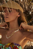 KASSIE CHAIN NECKLACE GOLD METAL