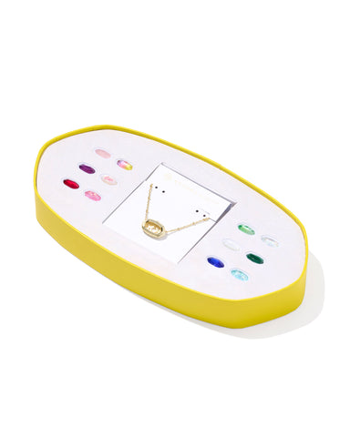 COLOR BAR ELISA LOCKET GIFT SET SILVER MULTI MIX