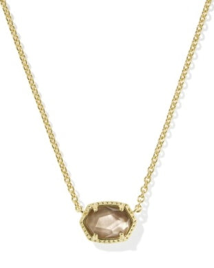Kendra Scott-Daphne Frame Short Pendant Necklace Gold Taupe Mother of Pearl (Copy)