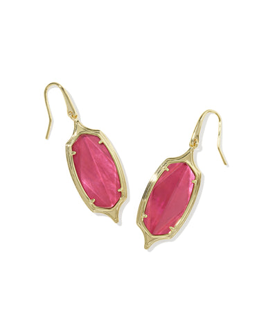 DANI STEPPED FRAME DROP EARRINGS