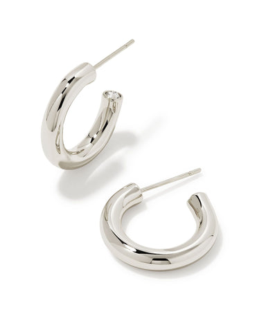 COLETTE HUGGIE EARRINGS SILVER