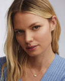 GRAYSON CRYSTAL STUD EARRINGS GOLD