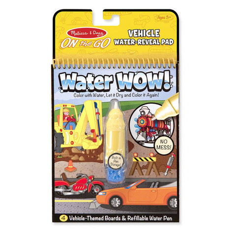 Water WOW! Vehicles - ON the GO Travel Activity