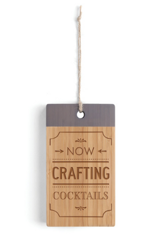 Crafting Cocktails Bar Cutting Board