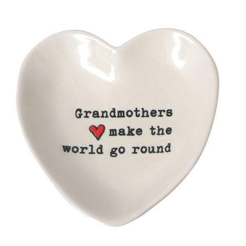 Grandma Heart Trinket Dish
