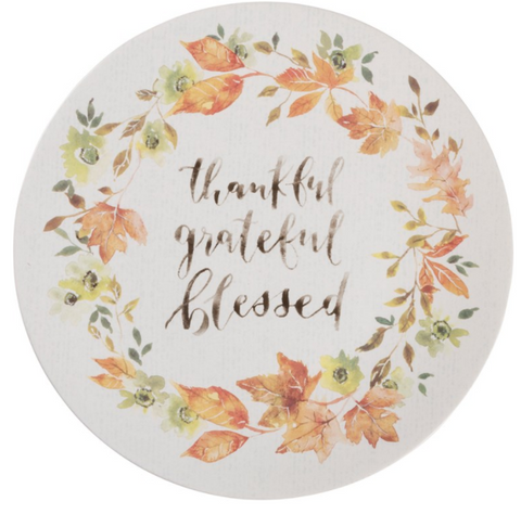 Plate - Thankful