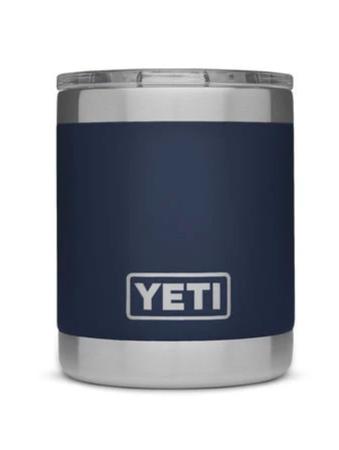YETI® Navy 10 oz Rambler Lowball with Magslider Lid