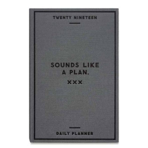 Sounds Like A Plan 2019 Day Planner