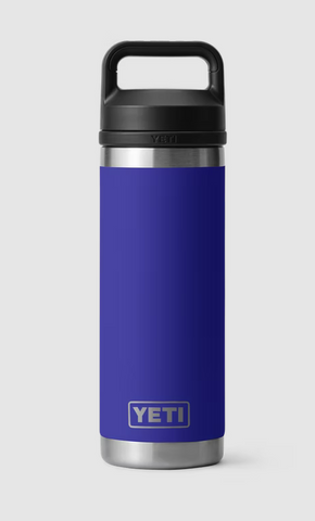 YETI® Offshore Blue Rambler 18 oz Bottle with Chug Cap