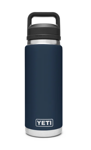 YETI® Navy Rambler 26 oz Bottle with Chug Cap