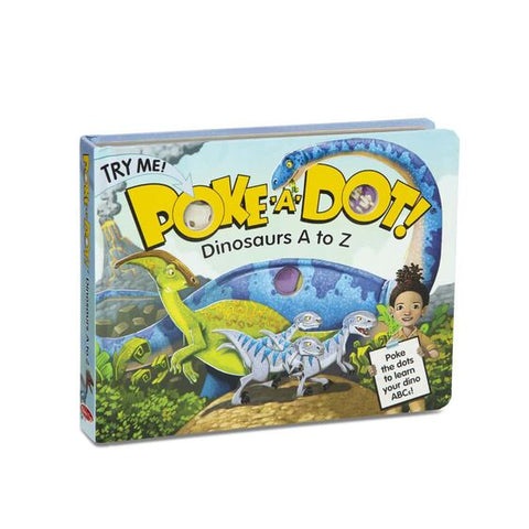 Poke A Dot: Dinosaurs A to Z Board Book