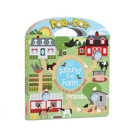 Poke A Dot: All Around Sunny Farm Board Book