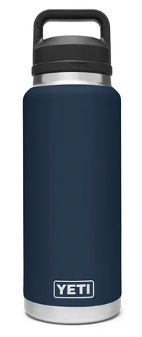 YETI® Navy Rambler 36 oz. Bottle  w/Chug Cap