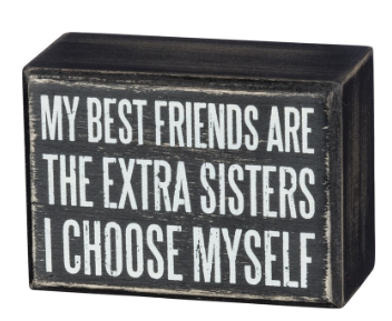 Extra Sisters - Box Sign