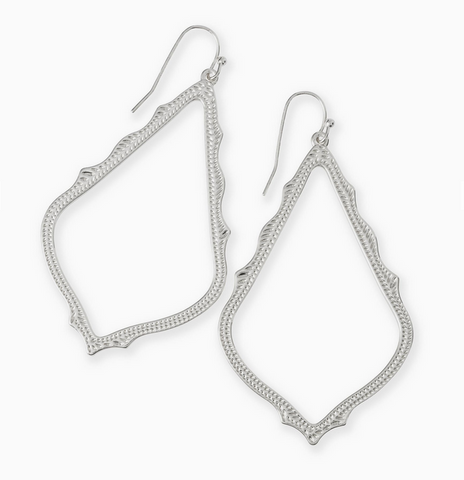 Kendra Scott Sophee Drop Earrings in Silver
