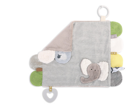 Mommy and Me Activity Blankie - Elephant