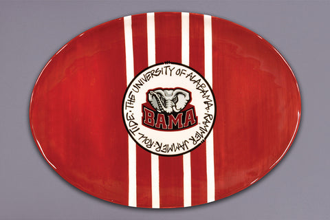 University of Alabama Mascot Platter
