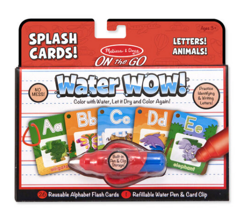 Water Wow! Alphabet Cards - On the Go Travel Activity