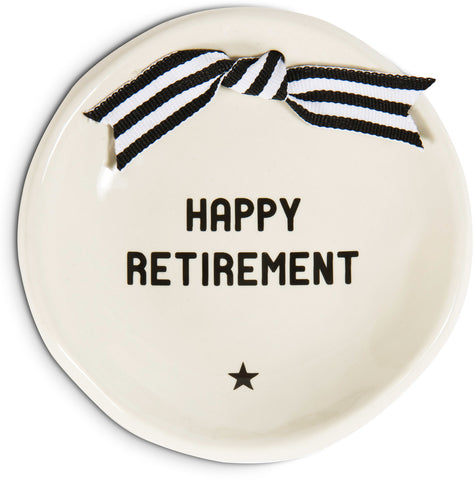 Happy Retirement Plaque/Plate