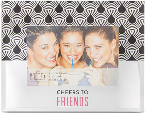Cheers to Friends- Mirror frame