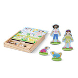 Best Friends Magnetic Dress-Up Magnetic Play Set