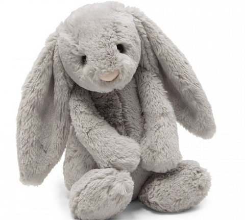 Bashful Grey Bunny Medium **Retired**