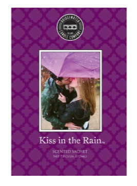 SCENTED SACHETS KISS IN THE RAIN
