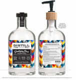 Sanitizing Elixir 375ML Glass Bottle Pump Rosemary Mint