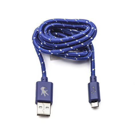 MICRO USB BLUE EVERLASTING NYLON CABLE